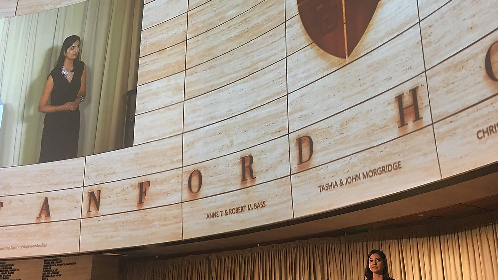 Keynote Speaker for Stanford Hospital's Grand Opening Gala (2019)